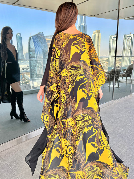 Unique double side kaftan