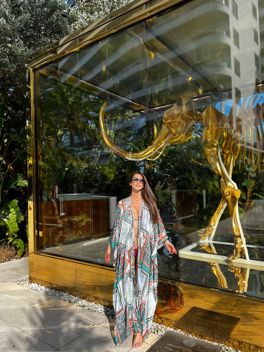 Unique design kaftan/beach dress.