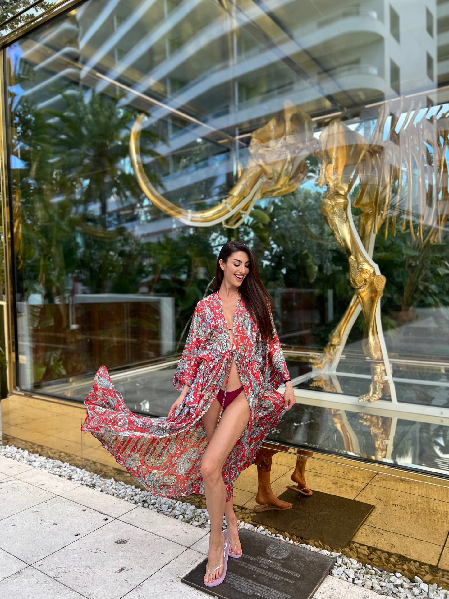 Unique kaftan/beach dress